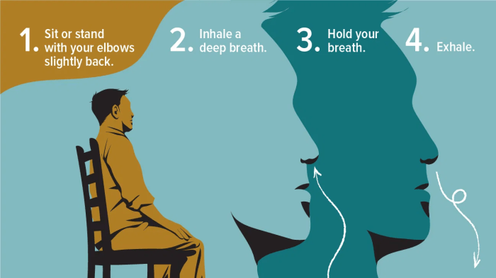 Breathing anxiety stress relief reduce hold reduces